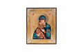 ICONA DIPINTA A MANO MADONNA CON BAMBINO 2053